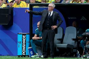 安切洛蒂：我们统计了过去1年数据，吉马良斯是当时最好罚点人选