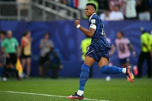 世界杯首秀以来姆巴佩已参与23球，格列兹曼、登贝莱、吉鲁共22球